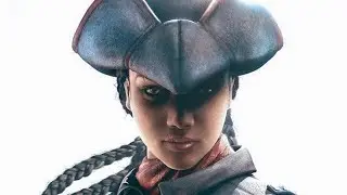 I see her