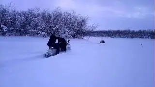 Покатушки на двух буранах
