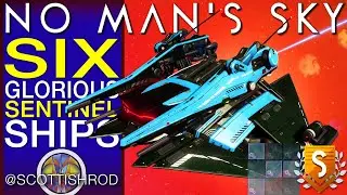 Six Free Sentinel Ships - S-Class - Sentinel Ship Locations - No Man's Sky Update - NMS Scottish Rod