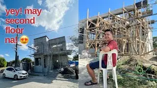 HOUSE CONSTRUCTION UPDATE #3: May Second Floor na! Malapit na matapos? (Jan - May 2023)