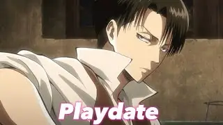 Levi Ackerman edit {Playdate x Talking to the Moon}