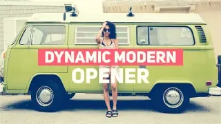 Dynamic Modern Opener | After Effects Template | Openers