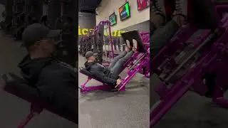 Planet Fitness - plate loaded Leg press w/voiceover
