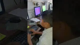 high-speed computer typing for beginners #computer #typingmaster #fasttyping #education #shorts