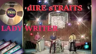 DIRE STRAITS - LADY WRITER (playback) RTVE SPAIN 1979 - Written by MARK KNOPFLER