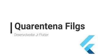 Criando primeiro app com flutter parte 02