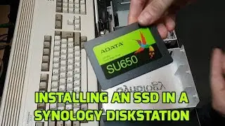 Installing an SSD in Synology Diskstation part 1 or 2