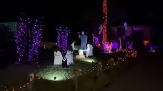 Nightmare on candy cane lane #houston  #halloween #justforfun