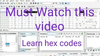 Hex editing basic GX6605S.nk हेक्स एडिटिंग सीखे