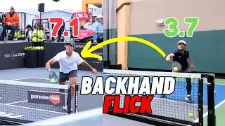 Mastering Backhand Flick like JW Johnson - It's NOT like tossing a frisbee