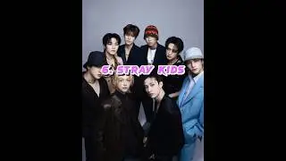 Top 10 Most Popular Male K-pop Groups In 2023 / #shorts #kpop #top10