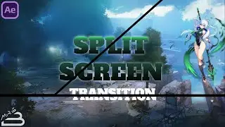 SPLIT SCREEN Transition in Adobe After Effects