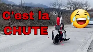 I BUY A MOTORCYCLE TO LEARN HOW TO MANAGE THE BRAKE - IT'S A FALL 😱
