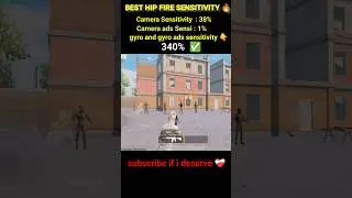 🎯 Best  hip fire sensitivity bgmi | bgmi hipfire sensitivity 