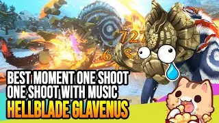 Best Scrolling Blade Hellblade Glavenus Attack with Music - Monster Hunter Stories 2
