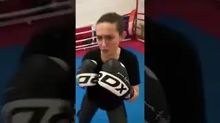 POV boxing vs female boxer 