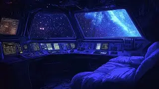 Orbital Space Shelter | Living in Relaxing Space | Soothing Smooth Orbital Space Sounds