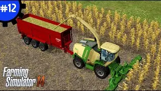 KRONE Big X 1100: Лучший комбайн для кукурузы в Farming Simulator 14 | Fs 14. #12