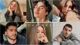 Selfie Presets - Lightroom Mobile Presets |Free Peachy Preset | Selfie Peachy  Preset