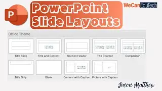 PowerPoint | Slide Layouts