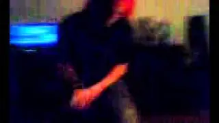 My mom getting a lap dance (: