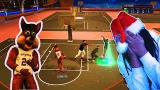 NBA 2K17:MASCOT GETS BACK ON BEFORE THE SERVER SHUTS DOWN! AND THIS HAPPENS....