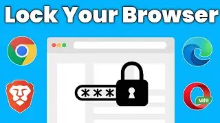 How to lock google chrome with password | Lock any browser