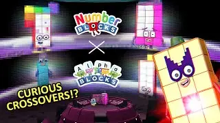 Alphablocks Numberblock Crossover Variables!?! 21, 5, 13 & 17 Found
