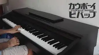 Cowboy Bebop OST - The ballad of fallen angels (piano cover)