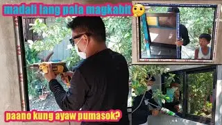paano mag install ng sliding window