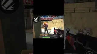 🔥 Pubg 4v4 full clutch || 💯free fire headshot✨ #shorts