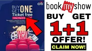 Buy 1 Get 1 Ticket Offer in Bookmyshow | Bookmyshow Coupon Code | Bookmyshow Offers Today