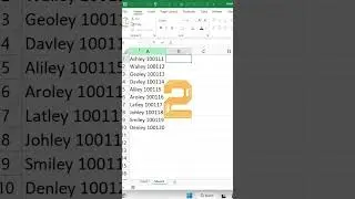 Flash Fill 3 Top uses in seconds #shortvideo #shortviral #excel #flashfill