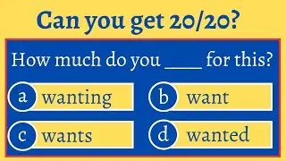 Mixed English Grammar Quiz | English Grammar Test