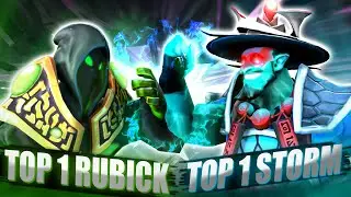 НЕРАВНОЕ ПРОТИВОСТОЯНИЕ - МИД РУБИК VS STORM SPIRIT (ft. @justhatemeee1 )