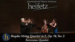 Haydn: String Quartet in F Major, Op. 74, No.2 | Borromeo Quartet