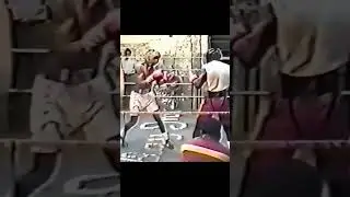 Roy Jones Jr. demonstrates high speed and reaction in sparring