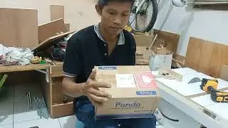 unboxing dinamo mesin jahit singer 250watt 18000rpm