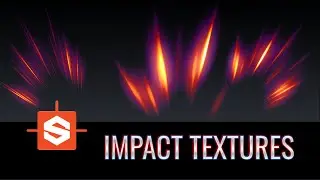 Impact Textures Tutorial made in Substance Designer For Realtime video games