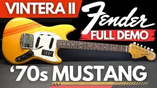 Fender Vintera II '70s MUSTANG Full Demo