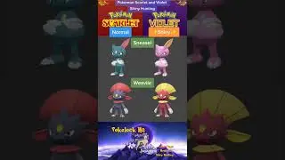 #shorts Never Miss A ✨Shiny Pokémon✨ Again Part 115 Sneasel Weavile