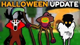 I Went TRICK OR TREATING in Roblox 99 Nights! (HALLOWEEN UPDATE)