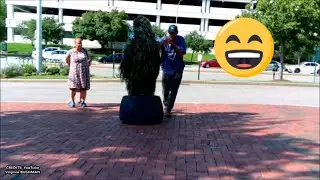 Bushman prank. Watch top reactions in Virginia USA #100 😀 @ZoiPana