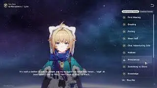 Lynx Voice Lines English Honkai Star Rail