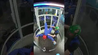 Полет в аэротрубе