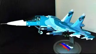 Модель Су-34 Terebo 1/72 с Aliexpress
