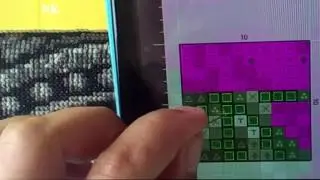 Вышивка парковкой сверху вниз