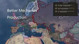 What if Factory production is account to scale of ww2 historical  - Hoi4 Timelapse