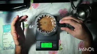 Digital Scale Coffee dengan timer dan Thermometer : Kalita Wave Dripper
