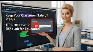 Keep Your Classroom Safe 👩‍🏫 Turn Off Chat in BandLab for Education